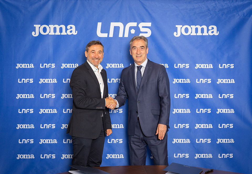 Joma becomes the new technical sponsor of the LNFS