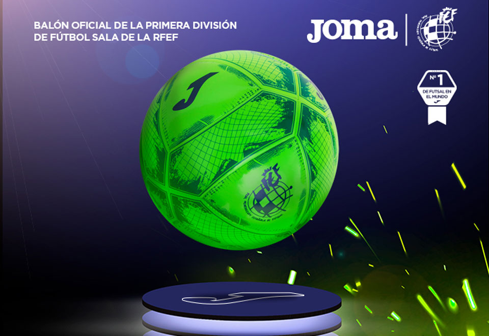 Joma presenta el Balón Oficial de la Primera División de Fútbol Sala de la RFEF