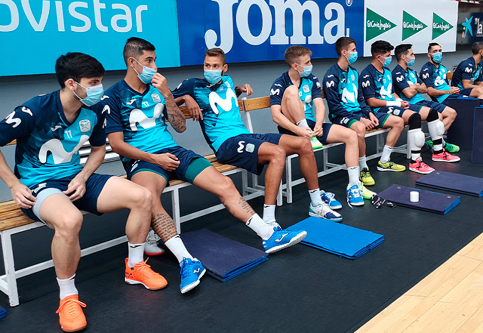 Movistar Inter FS afronta una semana de intenso trabajo de cara al segundo amistoso de pretemporada